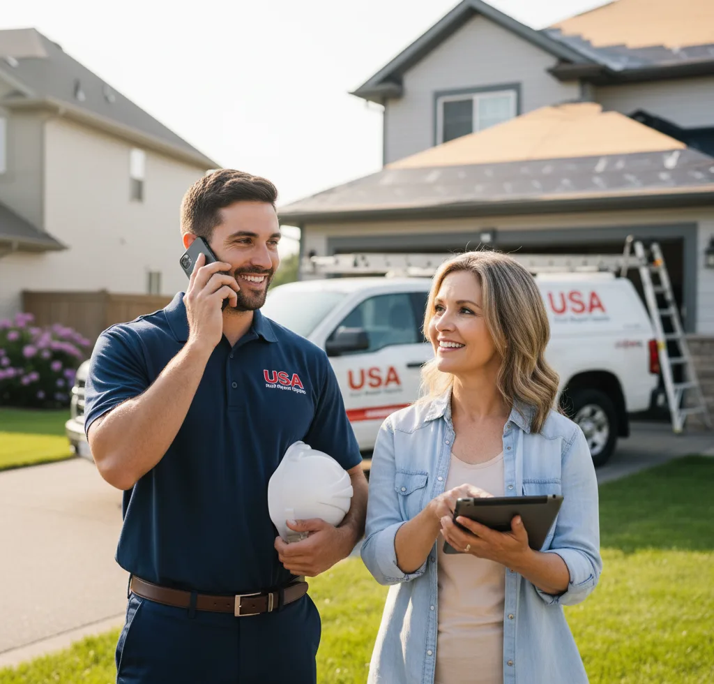 USA Roof Repair Experts customer support in Angwin